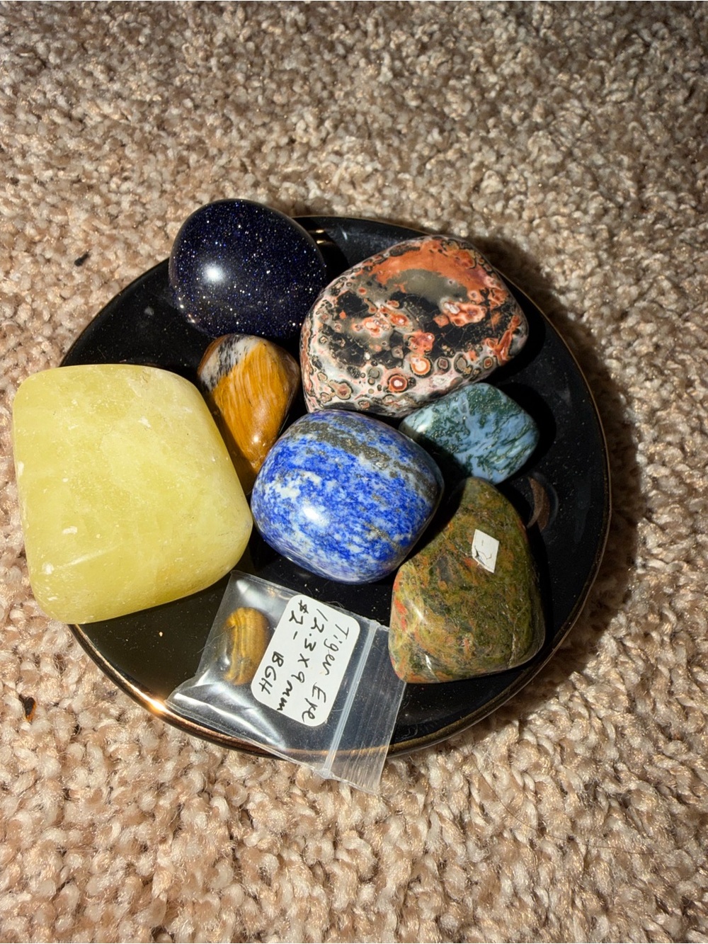 Handcrafted Assorted Tumbled Gemstone lot